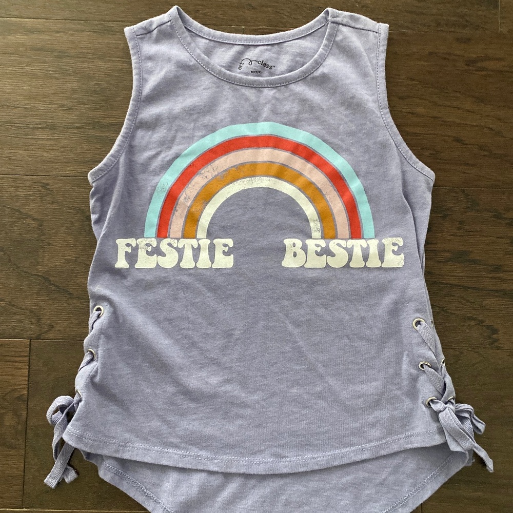 Girls Vintage looking tank top
